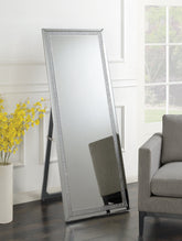 Coaster Giddish Cheval Floor Mirror Silver Model 961420